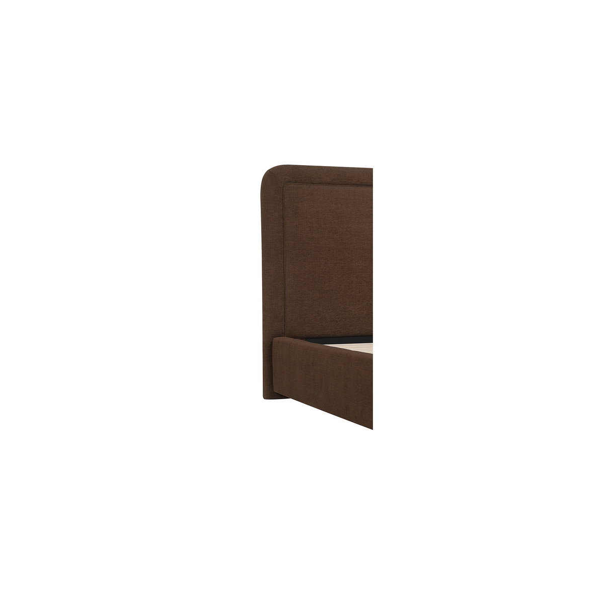 Simon King Storage Bed Brown, by Moe's Home, 7'6.55" width x 4'3.18" height x 7'4.98" depth View 5
