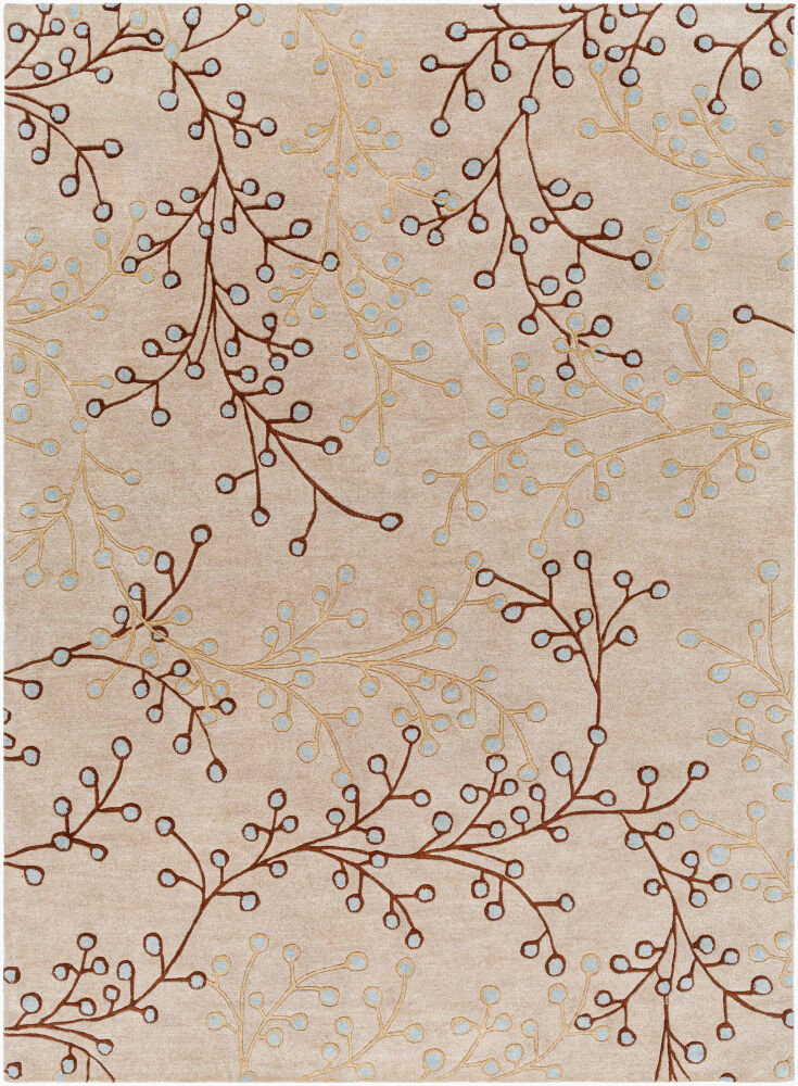 Athena Handmade Rug, by Surya, 11' length x 8' width