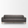 Hale Sofa with Medium Brown Wood and Gray Fabric thumbnail 2