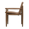 Sumba Golden Flax Outdoor Lounge Chair, Outdoor Chair by Uttermost, 2'3.5" width x 2'9.5" height x 2'5.1" depth thumbnail 3