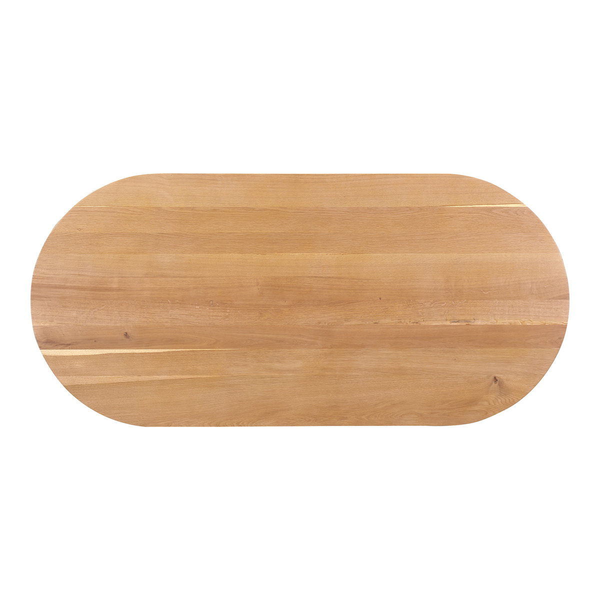 Trie Small Dining Table Natural, by Moe's Home, 76" width x 30" height x 36" depth View 4