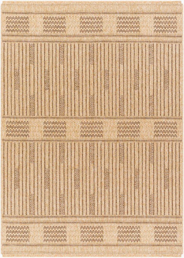 Mirage Machine Woven Rug, by Surya, 6'11.86" length x 5'2.99" width