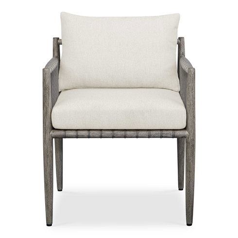 Borneo White Outdoor Dining Chair