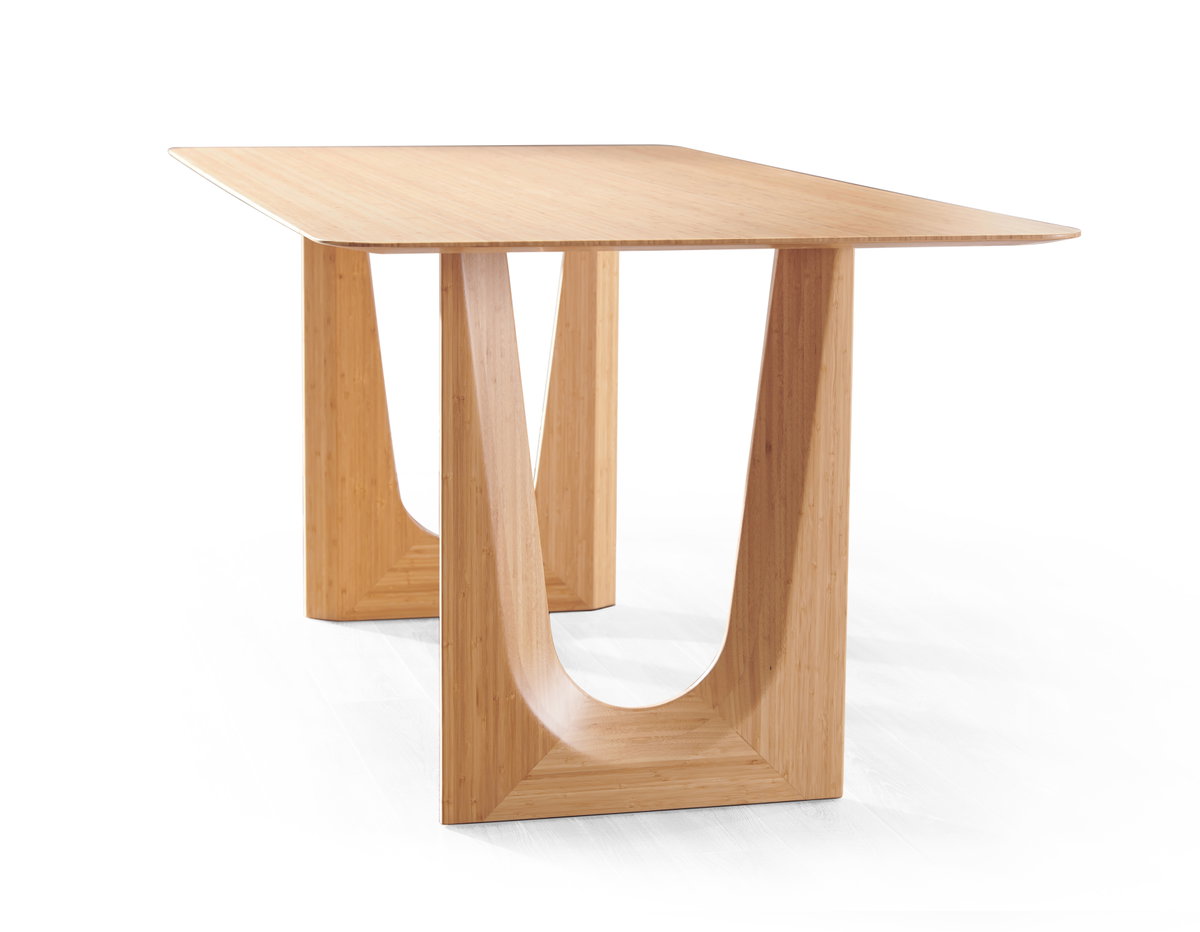 Hanna Dining Table, Wheat, by Greenington, 72" length x 36" width x 30" height View 4