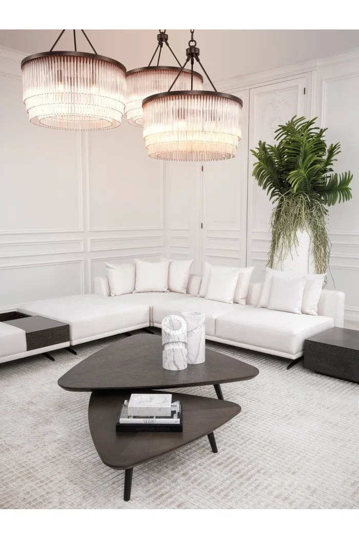 Endless Modular Sectional, Sectional Sofa by Eichholtz USA, 911" width x 25" height x 43" depth View 4
