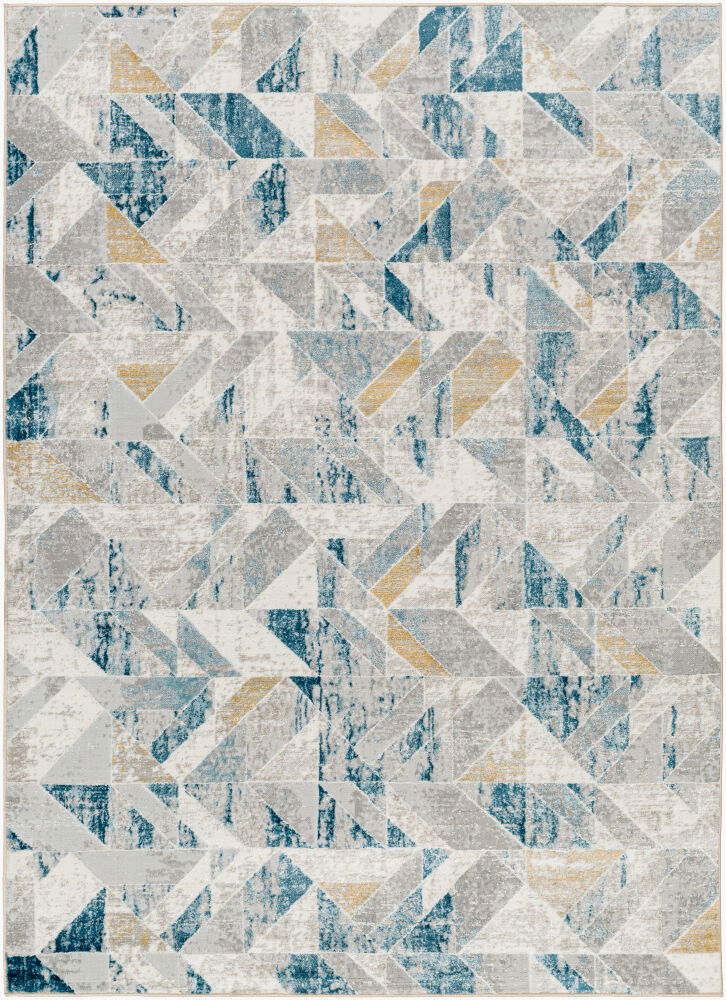 San Francisco Machine Woven Rug, by Surya, 9'0.27" length x 6'6.74" width