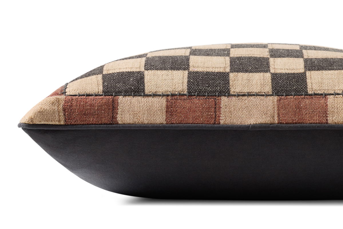 Loloi Multi Pillow, Decorative Pillow, 22" length x 22" width View 2