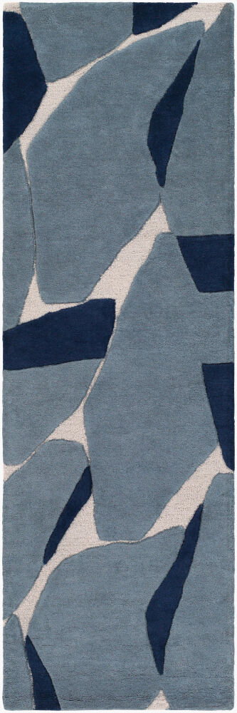 Kennedy Handmade Rug, by Surya, 8' length x 2'6" width