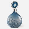 Rae Sky Blue Vase, by Uttermost, 10.5" width x 18.5" height x 4" depth thumbnail 1