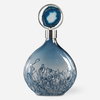 Rae Sky Blue Vase, by Uttermost, 10.5" width x 18.5" height x 4" depth thumbnail 1
