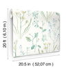 Alpine Botanical Blue Peel & Stick Wallpaper thumbnail 7