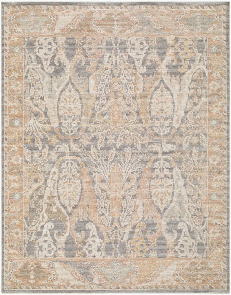 Ladik Machine Woven Rug, by Surya, 1'3.75" length x 1'3.75" width