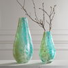 High Tide Glass Vases, S/2 thumbnail 2