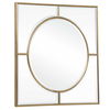 Stanford Gold Square Mirror thumbnail 4