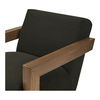 Garnet Lounge Chair Olive Wool Blend thumbnail 4