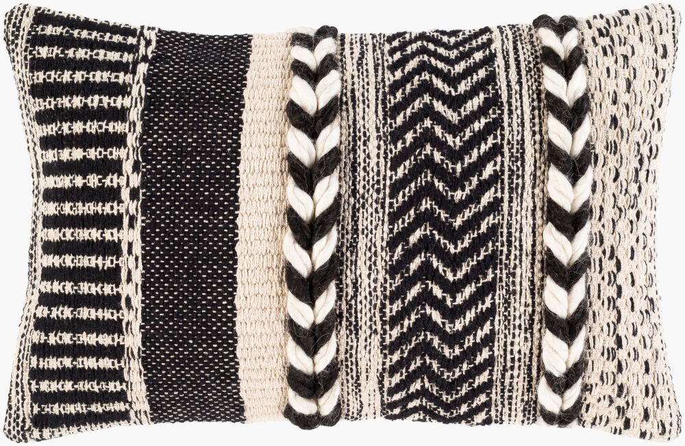 Cascada Lumbar Pillow, Decorative Pillow by Surya, 13" length x 20" width