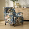 Lainey Floral Upholstered Armchair, Accent Chair by Uttermost, 30" width x 32.5" height x 31.5" depth thumbnail 4