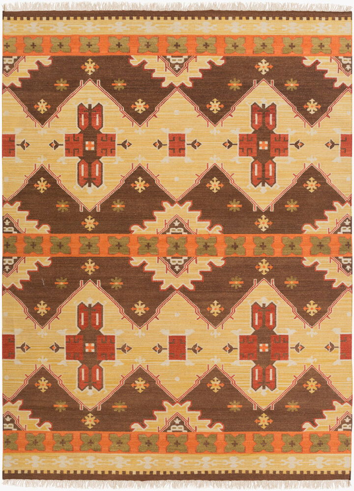 Jewel Tone II Handmade Rug large image 