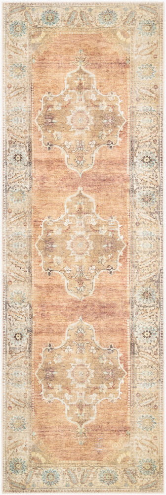Antiquity Machine Woven Rug, by Surya, 12' length x 2'7" width
