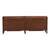 Reiko Sideboard Brown, Sideboards & Buffet by Dovetail, 86" width x 33" height x 16" depth thumbnail 4