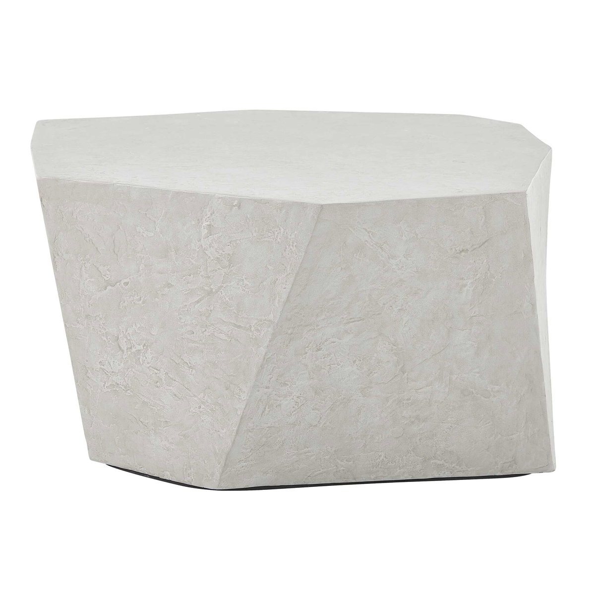 Parra Limestone Outdoor Coffee Table, Outdoor Table by Uttermost, 3'2" width x 1'3" height x 2'4" depth View 6