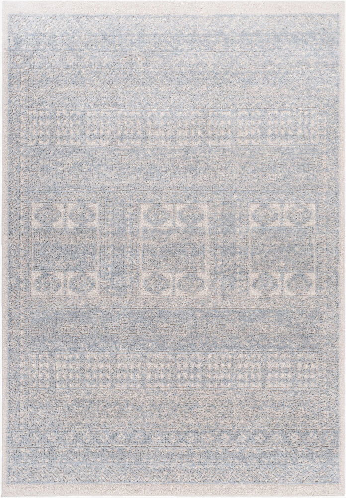 Flux Machine Woven Rug, by Surya, 1'6" length x 1'6" width