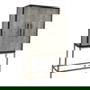 Mako Bar Cabinet Grey thumbnail 1