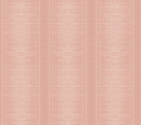 Silk Weave Stripe Coral Wallpaper