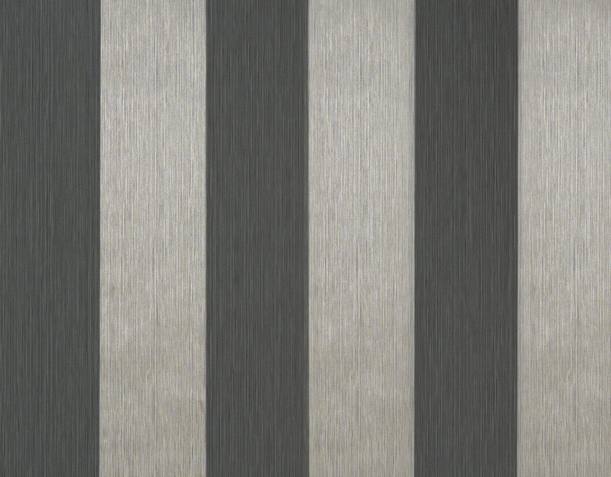 Wide Two-Color Stripe Metallic Wallpaper, by York Wall, 33' length x 1'8.8" width x 0.02" depth View 1