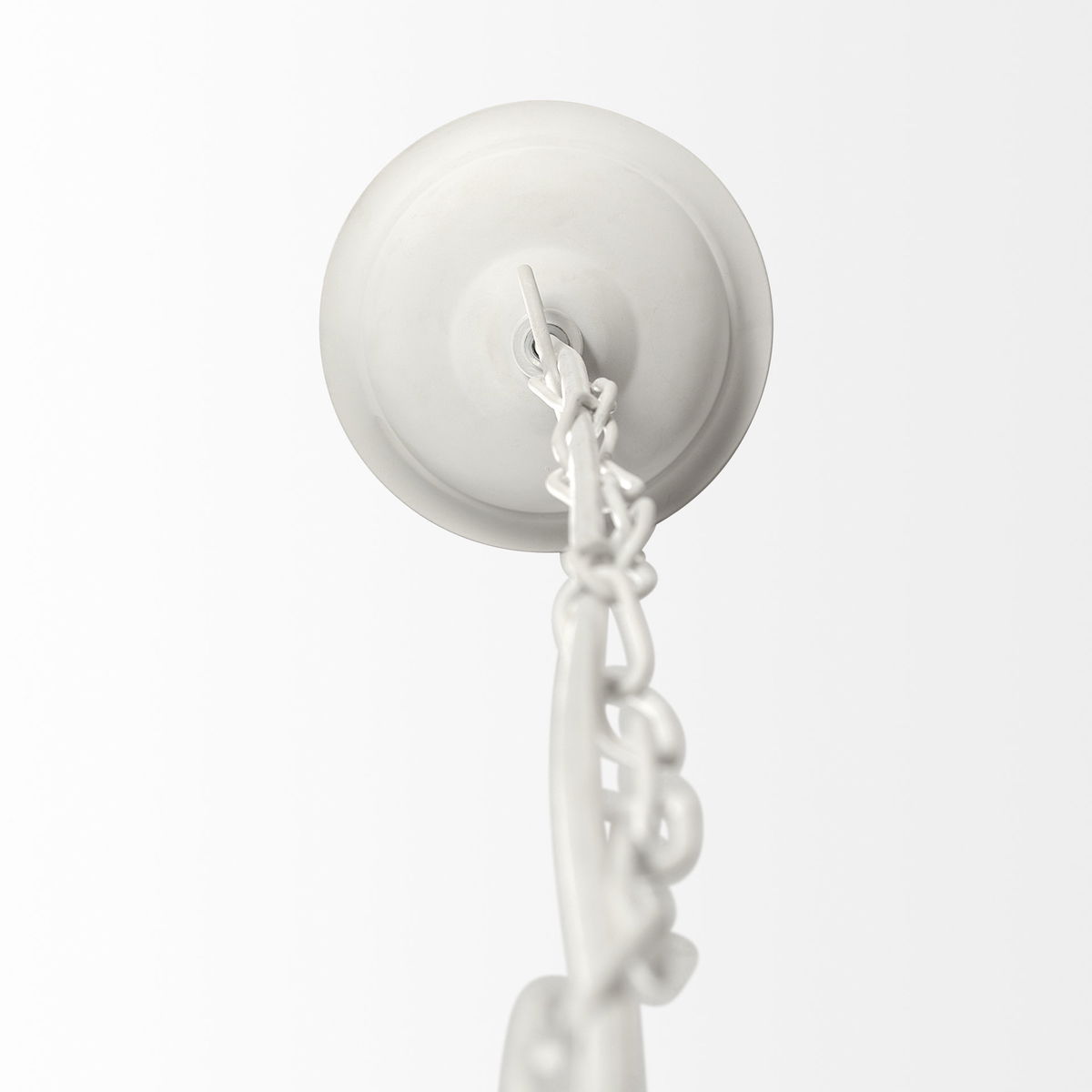Theta 15.5x14.5 White-Washed Wood Beaded Pendant Light, by Mercana, 15.5" length x 15.5" width x 14.5" height View 5