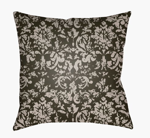 Moody Damask Accent Pillow