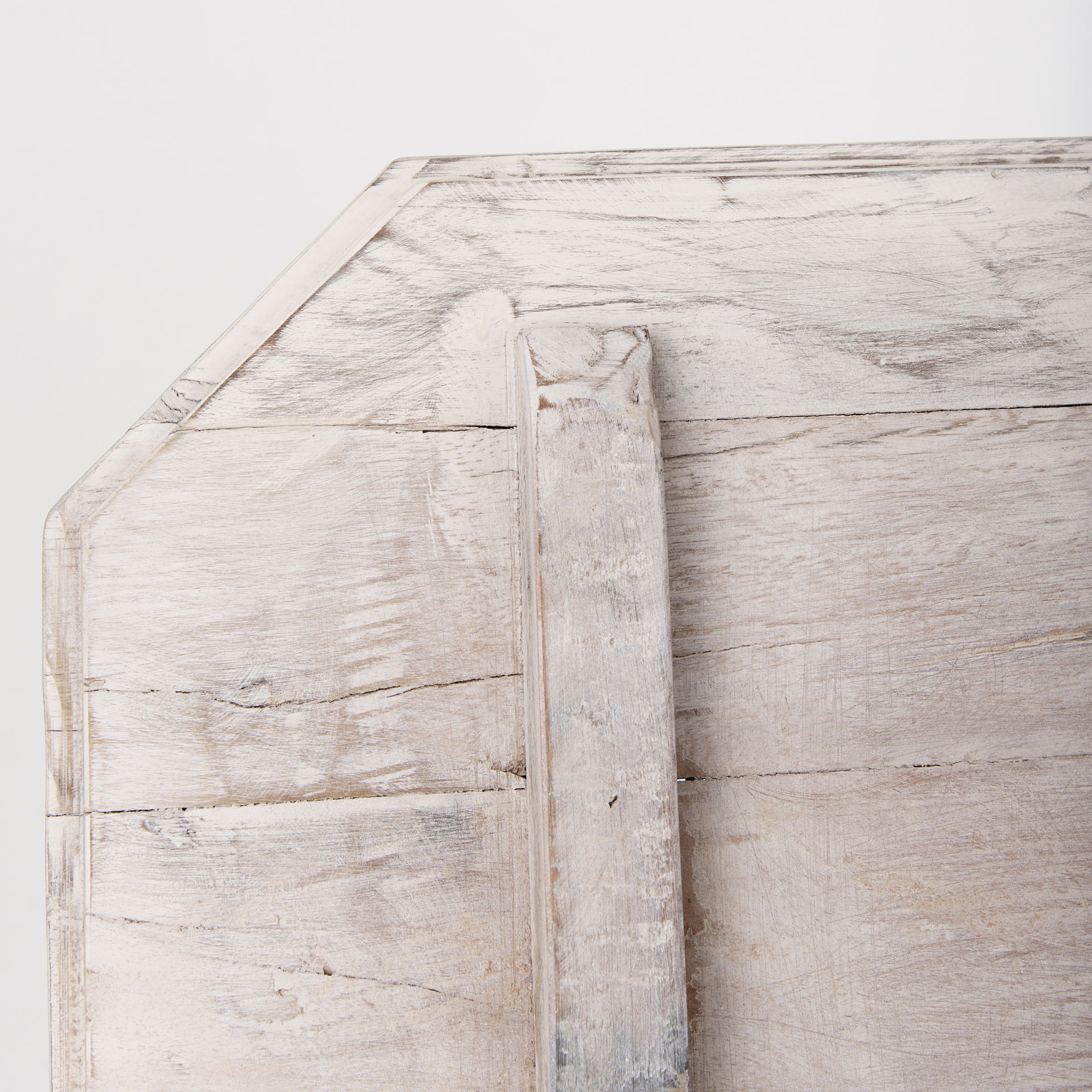 Esagono Octagonal Reclaimed Wood End/Side Table with Storage, Side & End Table by Mercana, 19" length x 19" width x 20.5" height View 10