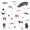 Star Wars Episode Ix Galactic Ships Wall Decals, by York Wall, 1'4.8" length x 9" width x 1.31" depth thumbnail