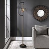 Elieser Industrial Floor Lamp, by Uttermost, 13.5" width x 68.5" height x 11.75" depth thumbnail 2
