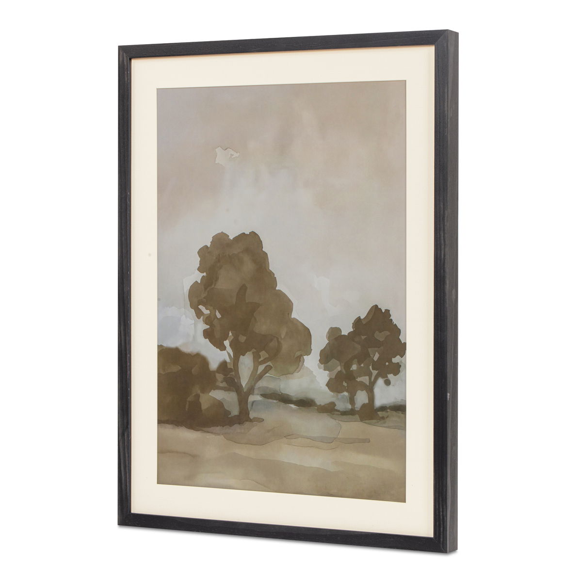 Ash Framed Print, Painting by Moe's Home, 21" width x 28" height x 1.53" depth View 2