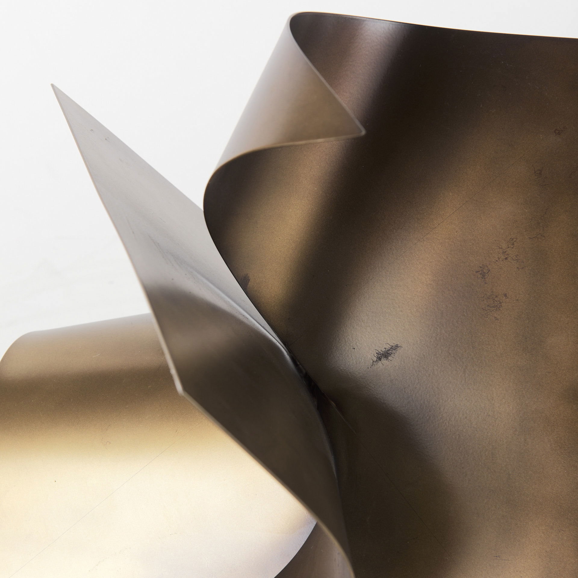 Francesca Antique Gold Metal Sculptural Decorative Object, by Mercana, 11.81" length x 11.81" width x 11.81" height View 7