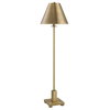 Pilot Brass Buffet Lamp, Floor Lamp by Uttermost, 10" width x 36.5" height x 10" depth thumbnail 5