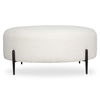 Arles Large Plush White Ottoman 0 Arles Large Plush White Ottoman thumbnail 0