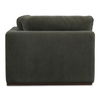 Rue Corner Chair Deep Green, Sectional Sofa by Moe's Home, 40.6" width x 23.6" height x 40.6" depth thumbnail 4