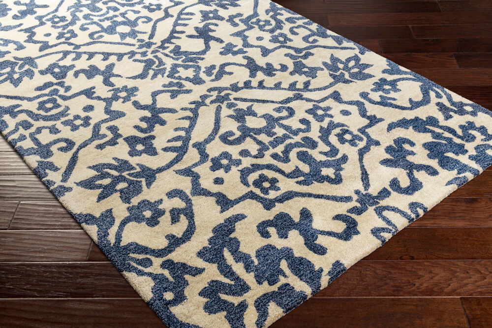 Smithson Handmade Rug, by Surya, 3' length x 2' width