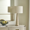 Perkins Travertine Table Lamp, by Uttermost, 17" width x 31.62" height x 17" depth thumbnail 4