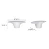 Yumi Outdoor Coffee Table White thumbnail 9