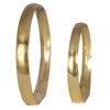 Jimena Gold Ring Sculptures Set/2, Figurines & Statue by Uttermost, 14.25" width x 14" height x 2" depth thumbnail 6