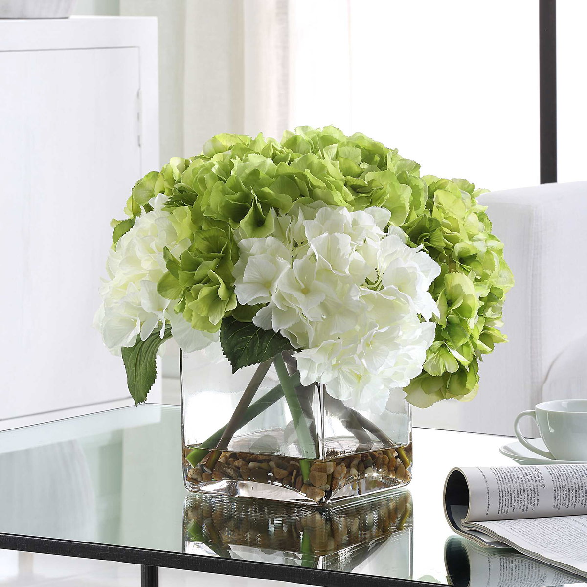Savannah Bouquet, Artificial Plants & Flower by Uttermost, 14.5" width x 13" height x 14.5" depth View 4