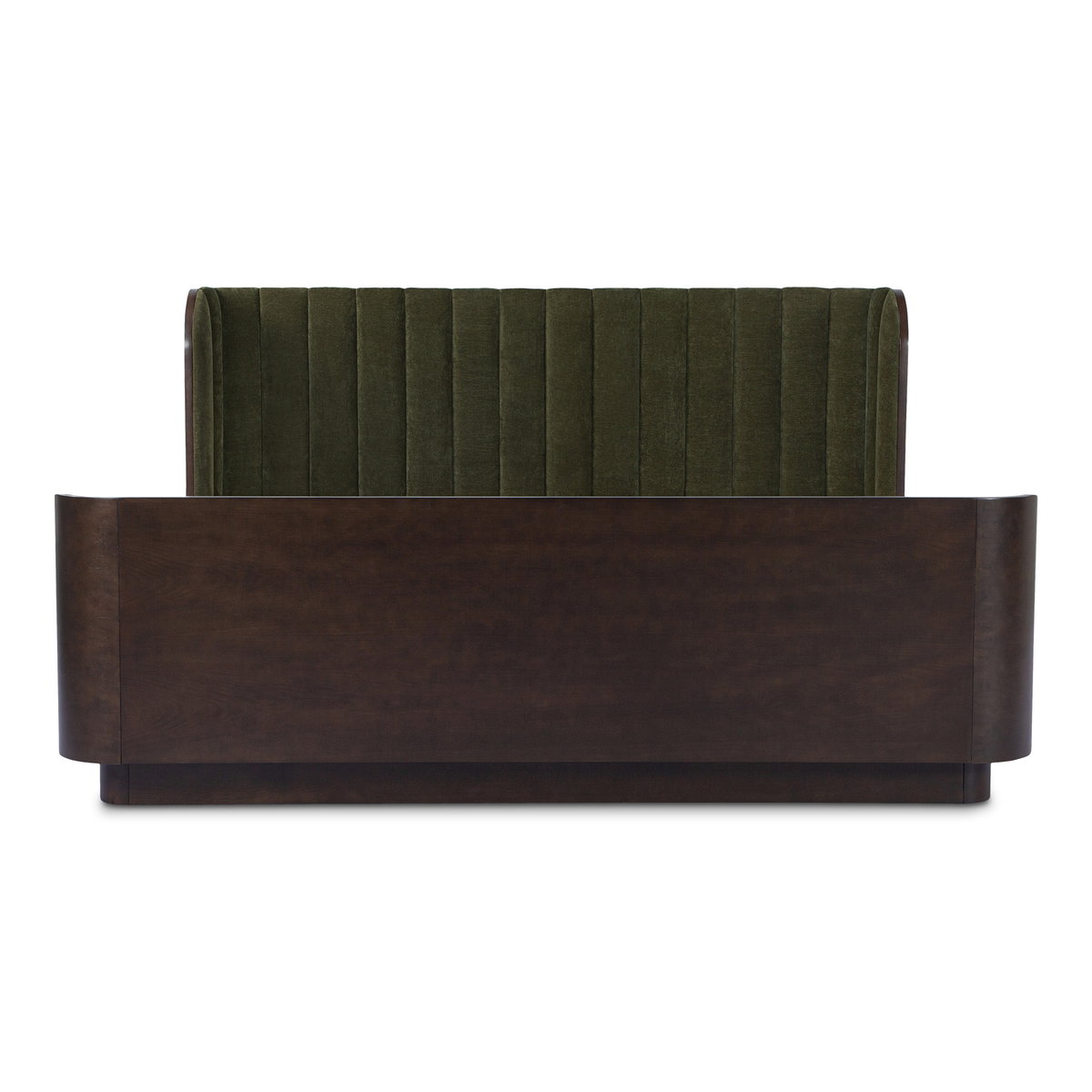 Scarlette Queen Bed Cedar Green, by Moe's Home, 63" width x 41.5" height x 85" depth View 1