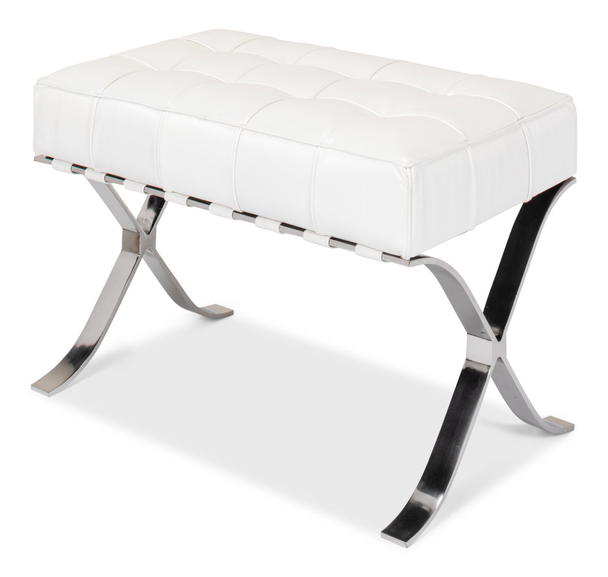 Catalunya Bench, by Sarreid, 1'4" length x 2'3" width x 1'6" height View 1