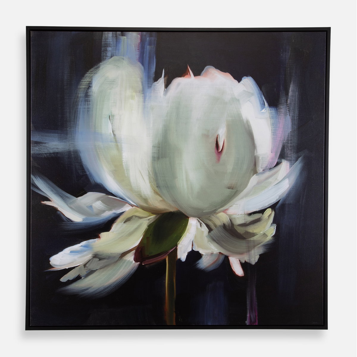 Peony Framed Floral Art, by Uttermost, 4'3.5" width x 4'3.5" height x 2" depth View 1