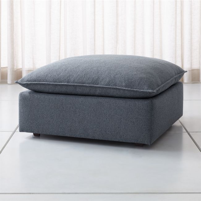 Online Designer Home/Small Office Lotus Petite Modular Low Ottoman