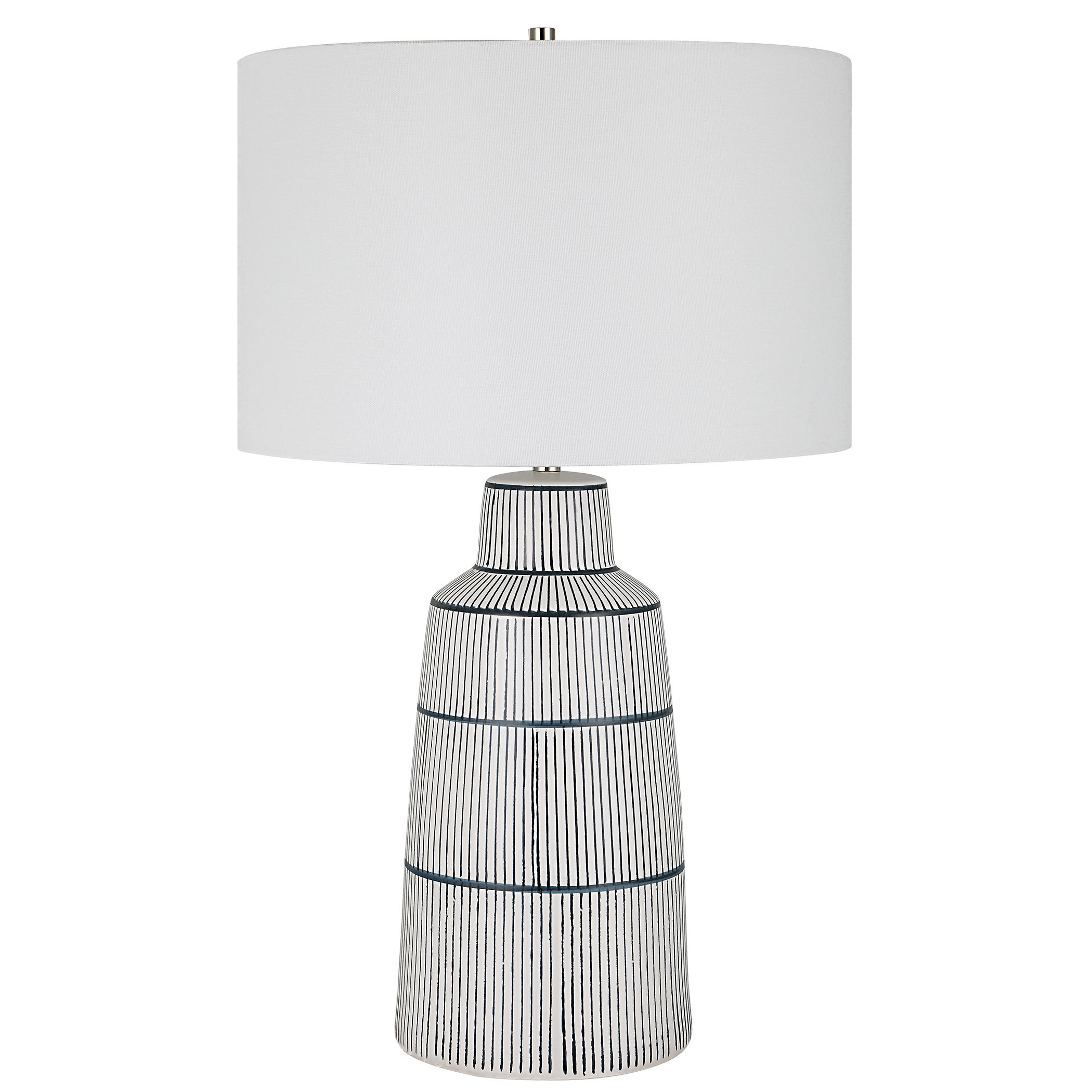 Breton Nautical Stripe Table Lamp large image 