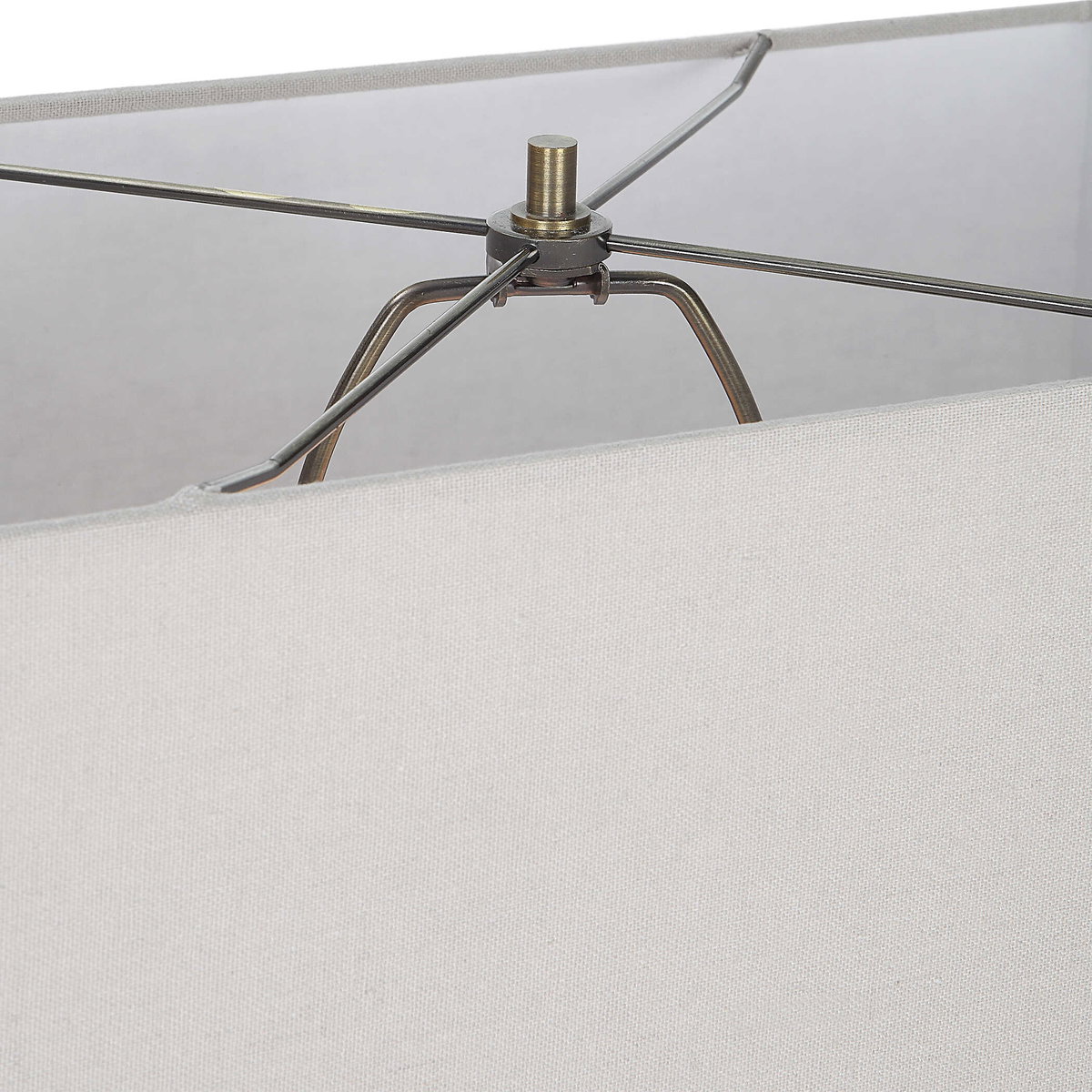 Reydan Tapered Iron Table Lamp, by Uttermost, 17" width x 29.5" height x 10" depth View 8